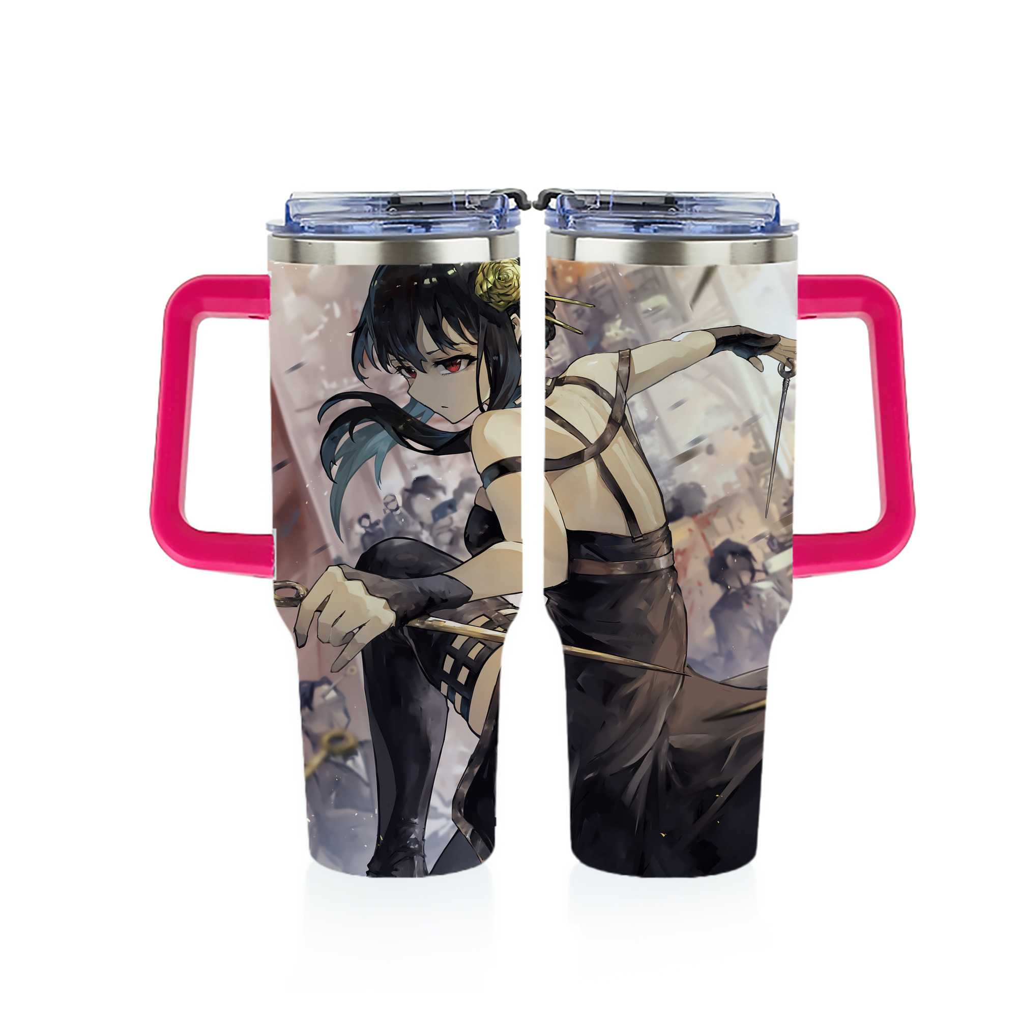 （画像用） SPY×FAMILY间谍家家酒 1200ｍLフルプリント車用タンブラー